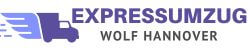 Expressumzug Wolf Hannover – Logo mit Umzugs-Lkw
